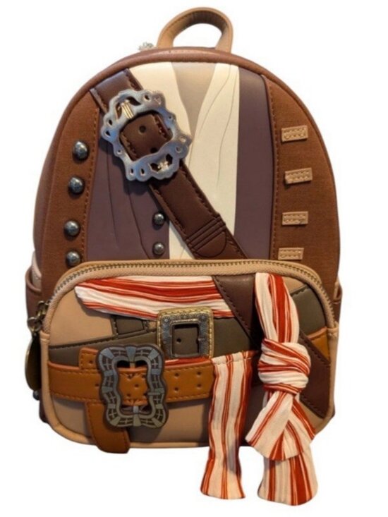Loungefly Jack Sparrow Pirates of the Caribbean Cosplay Mini Backpack NWT main image 9